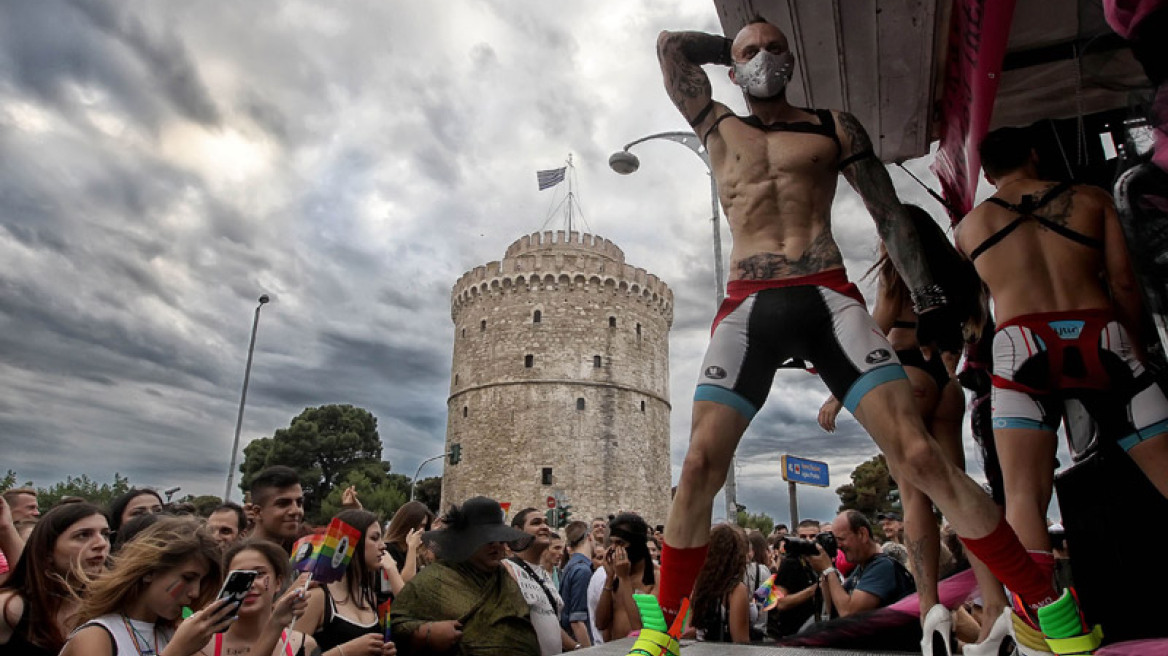 Φωτογραφίες: Πάνω από 13.000 άτομα στο 6ο Thessaloniki Pride