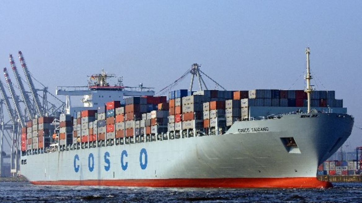 Δυναμώνει την παρουσία της στη Μεσόγειο η Cosco