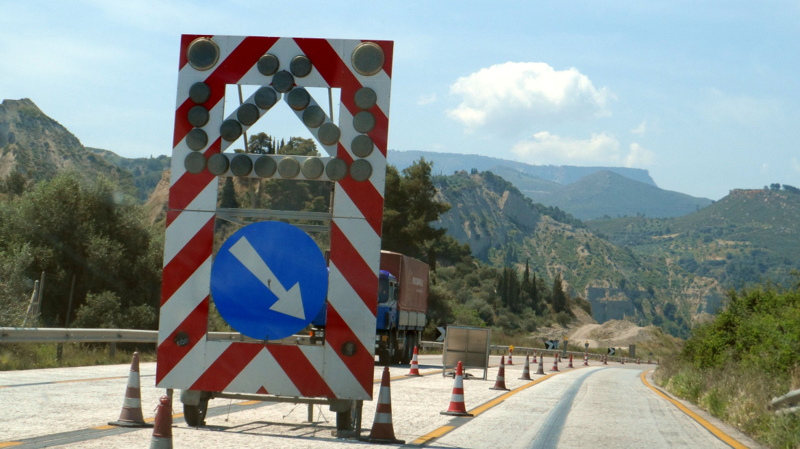 Κορίνθου-Πατρών: Εκτροπή κυκλοφορίας στο Δερβένι το απόγευμα της Πέμπτης, λόγω έργων