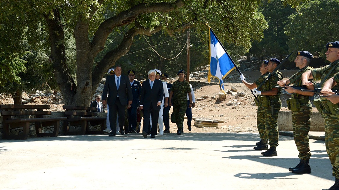 Παυλόπουλος: Το Αιγαίο δεν διχοτομείται - Δεν υπάρχουν γκρίζες ζώνες 