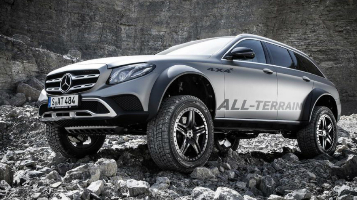 Δείτε σε δράση την Mercedes-Benz E-Class All-Terrain 4×4²