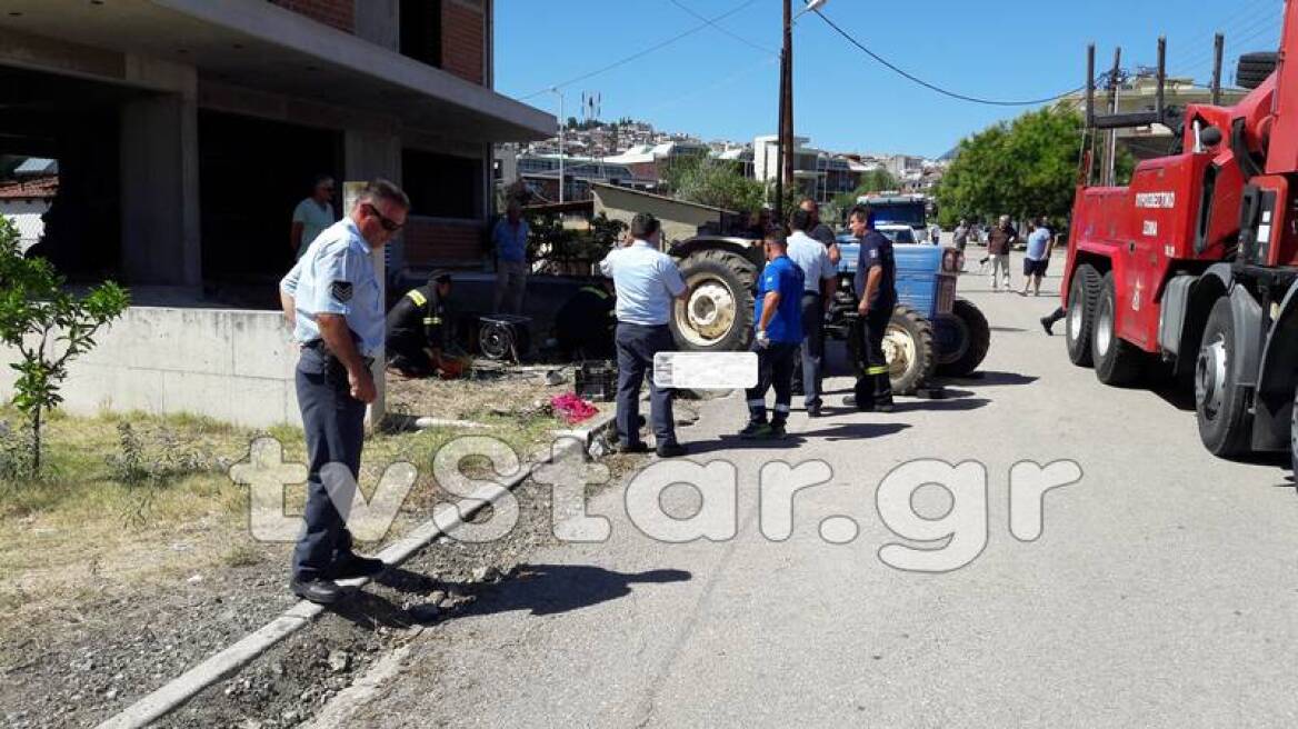 Τραγωδία στη Λαμία: Ηλικιωμένος καταπλακώθηκε από το τρακτέρ του!