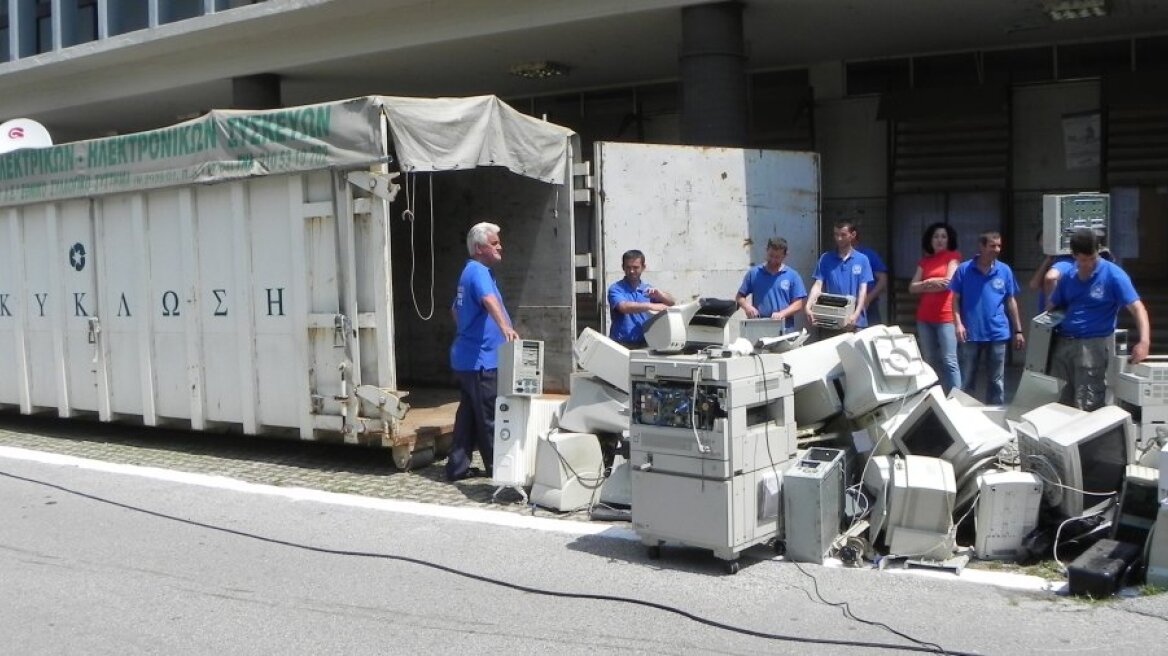 Θεσσαλονίκη: Κέντρο διαλογής ηλεκτρονικών αποβλήτων θα δημιουργηθεί στο Ωραιόκαστρο