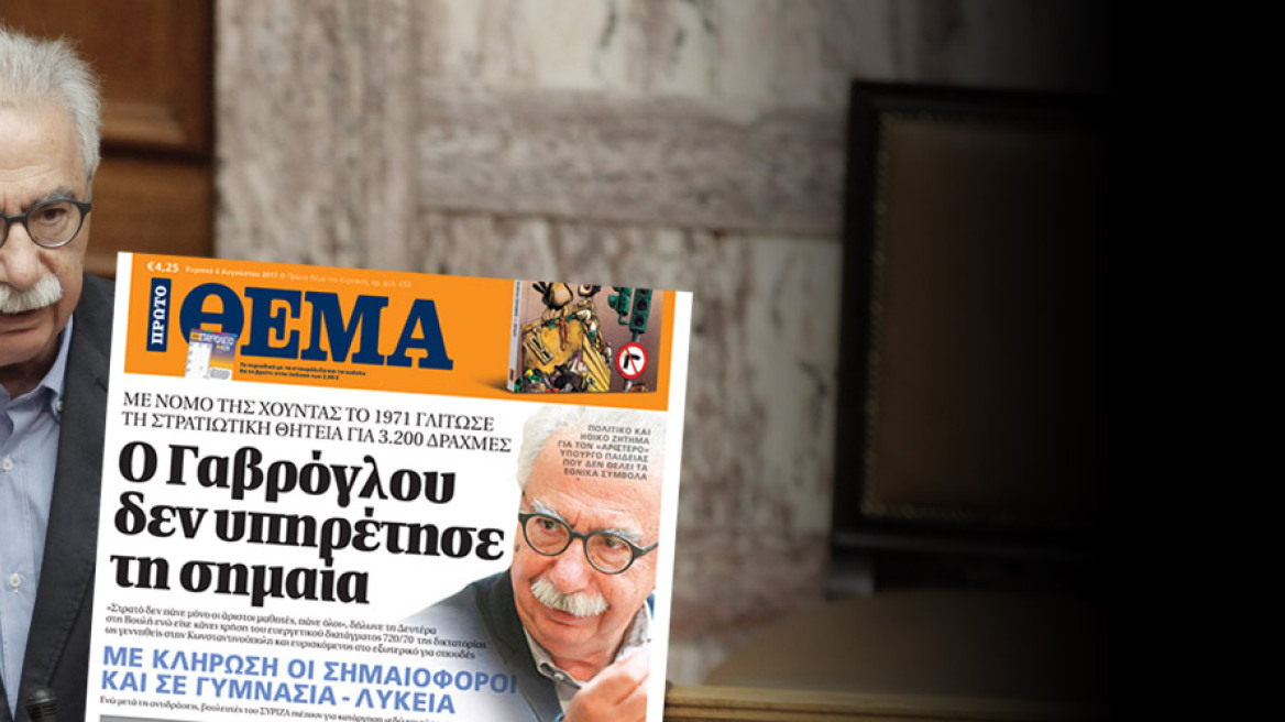 Πολιτική θύελλα για την απαλλαγή Γαβρόγλου από τη θητεία