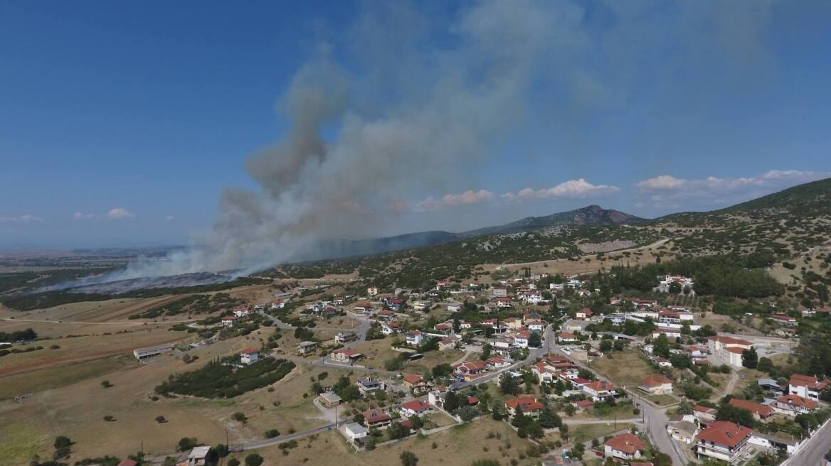 Φωτιά στο Πετρωτό Ωραιοκάστρου