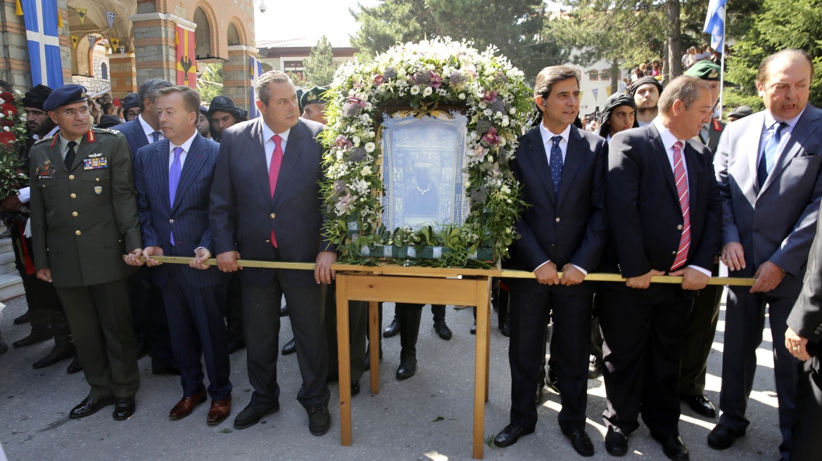 Στην Παναγία Σουμελά στο Βέρμιο ο Πάνος Καμμένος