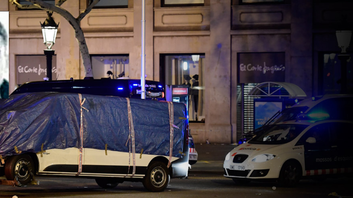 Νεκρός ο δράστης της επίθεσης στη Las Ramblas της Βαρκελώνης