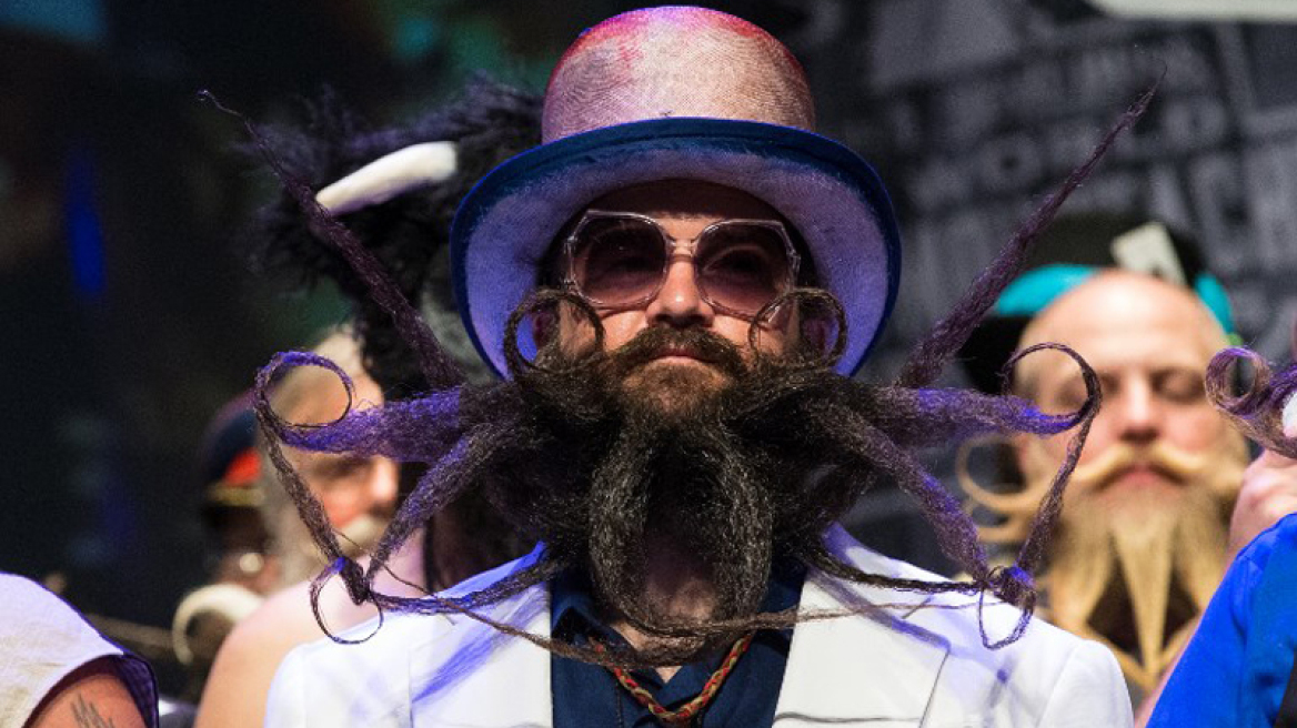 World Beard and Mustache Championships 2017: Όταν τα γένια μετατρέπονται σε έργα τέχνης