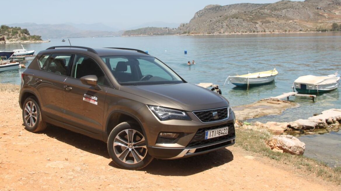 Στο τιμόνι ενός SEAT Ateca 1,6 TDI