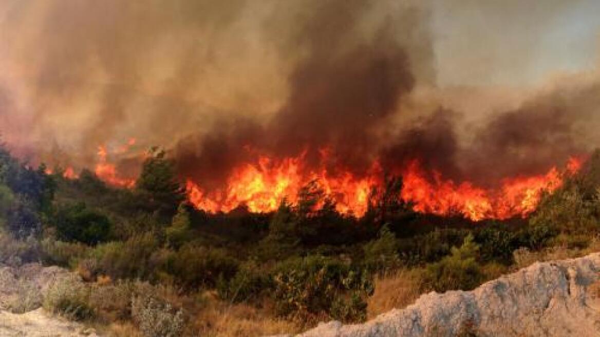 Συναγερμός για νέο πύρινο μέτωπο στο Ρέθυμνο