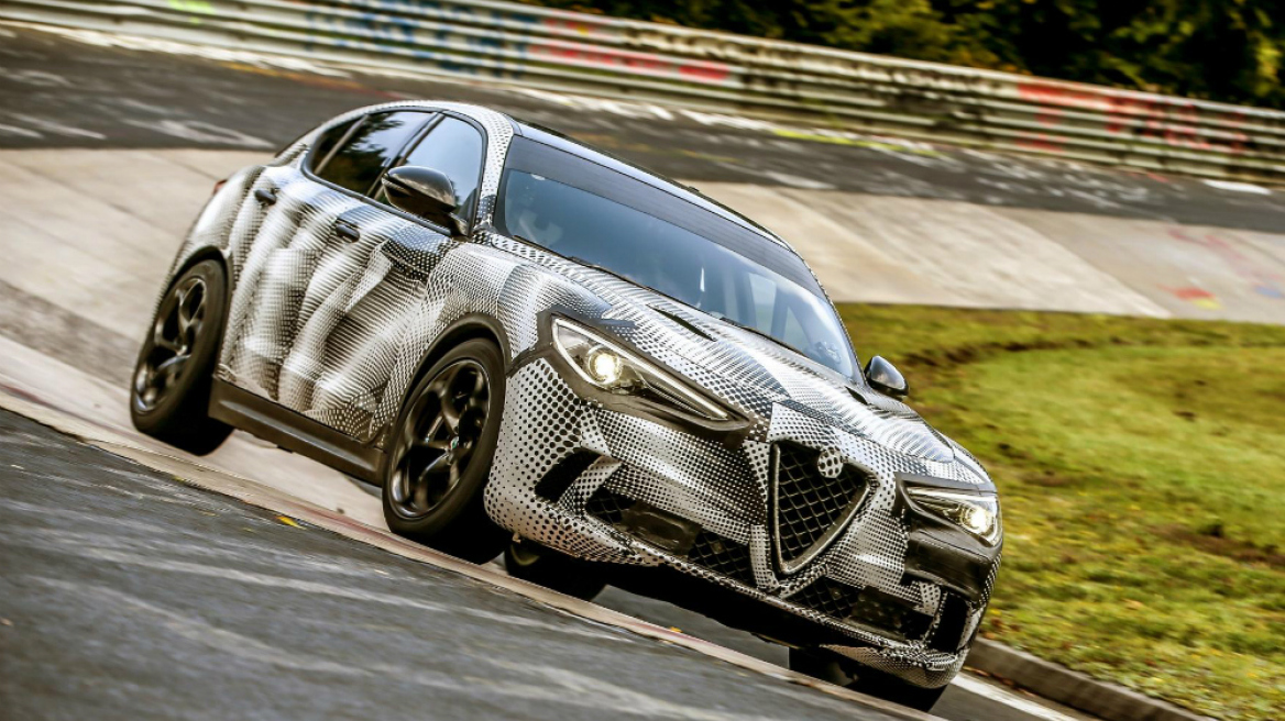 Η Alfa Romeo Stelvio Quadrifoglio κάνει ρεκόρ στο Ring