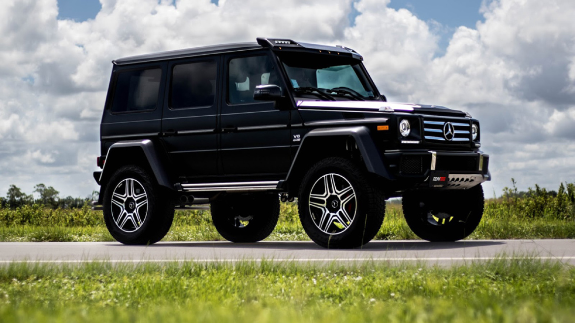 Βελτίωση για την Mercedes G500 4x4² 