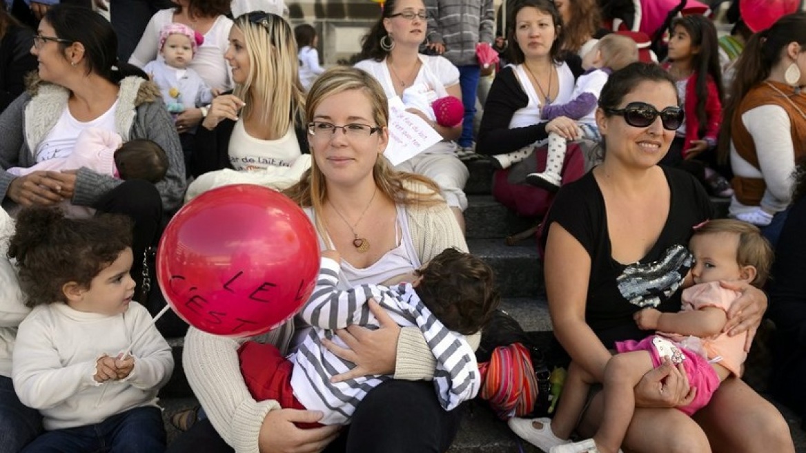 Ο μητρικός θηλασμός μειώνει τον κίνδυνο για έκζεμα 