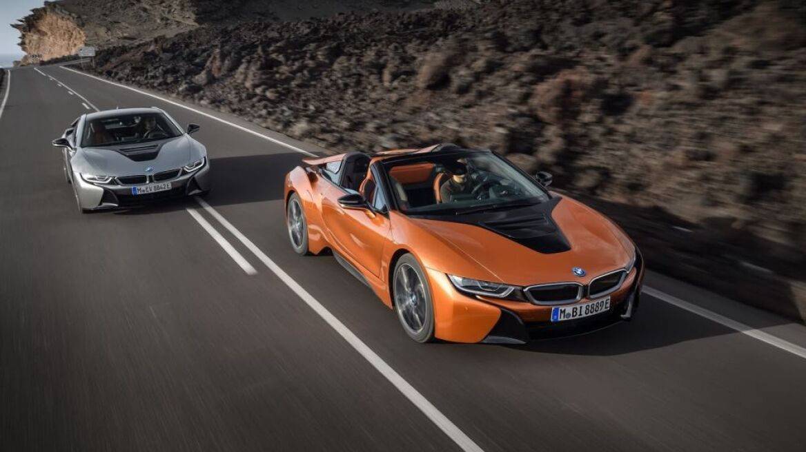 Νέο BMW i8 Roadster