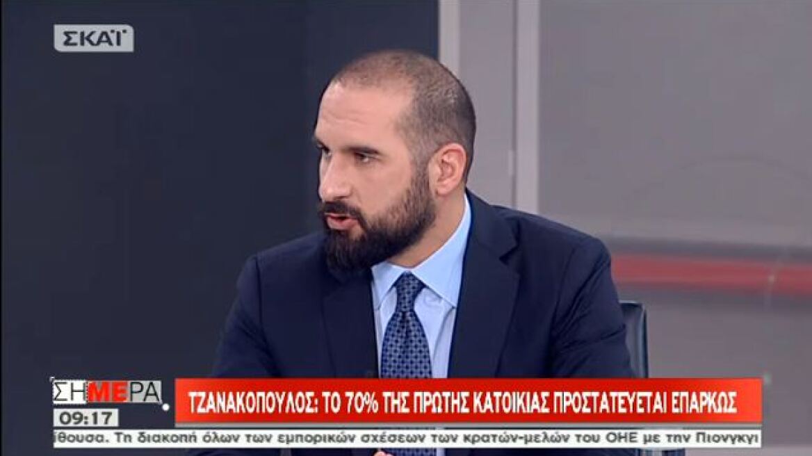 Τζανακόπουλος: Δεν νιώθω απομακρυσμένος από το σύνθημα «κανένα σπίτι στα χέρια τραπεζίτη» 