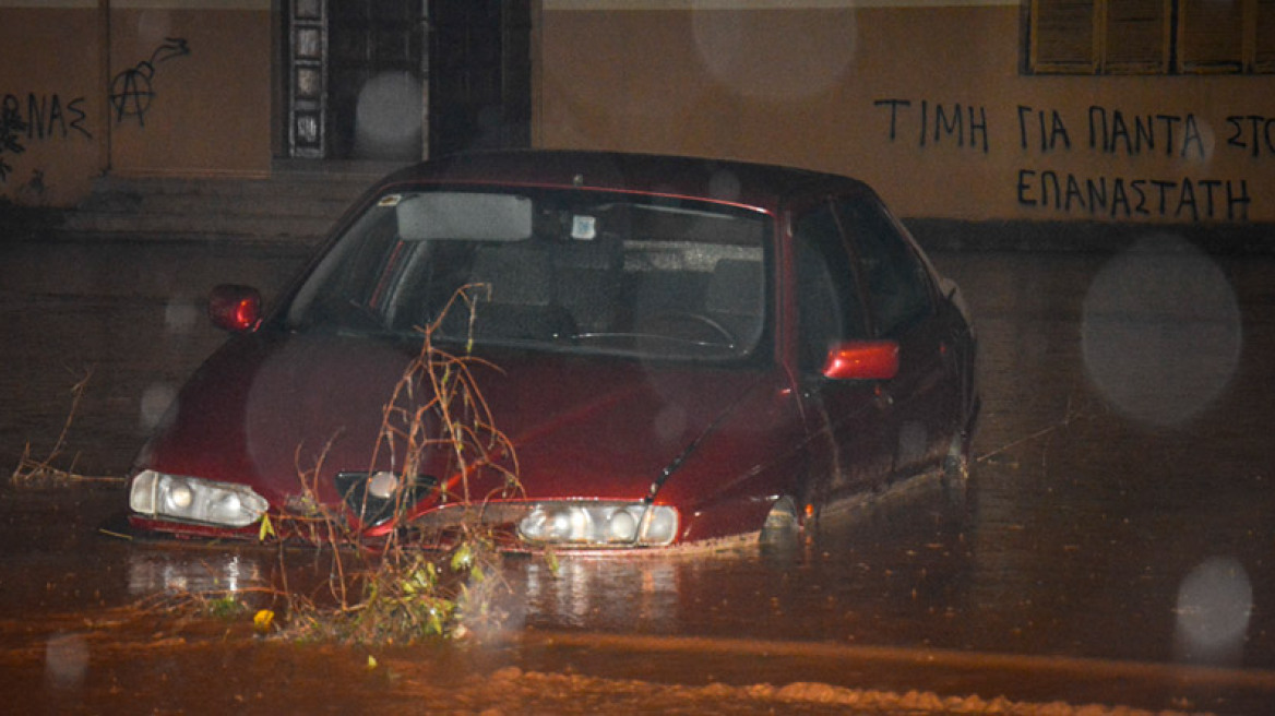  Στο έλεος της κακοκαιρίας η δυτική Ελλάδα - Μεγάλες οι καταστροφές