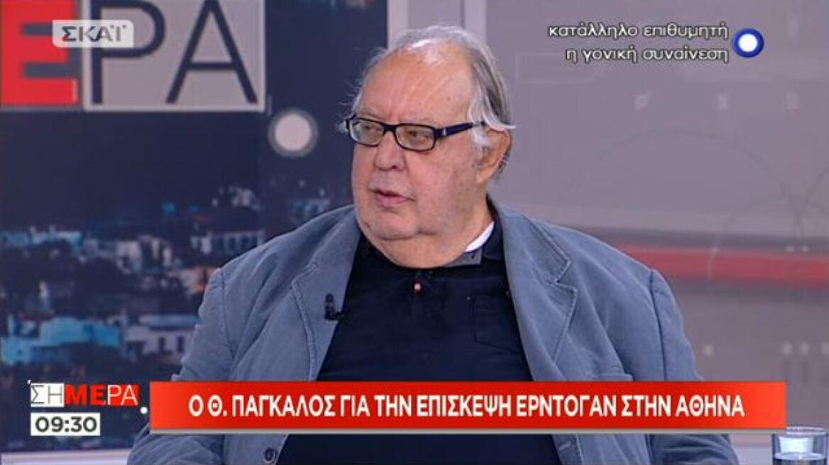 Πάγκαλος: O Ερντογάν έχει ψώνιο σαν τον Πάνο Καμμένο 