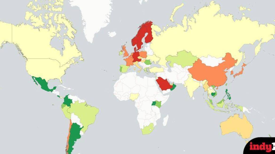 Οι καλύτερες χώρες στον κόσμο για να κάνετε φίλους-Σε ποια θέση βρίσκεται η Ελλάδα;