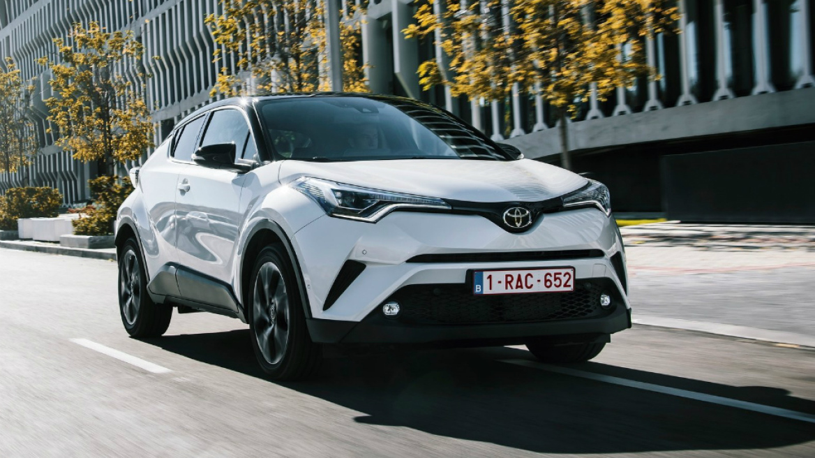 Οδηγώντας το υβριδικό Toyota C-HR