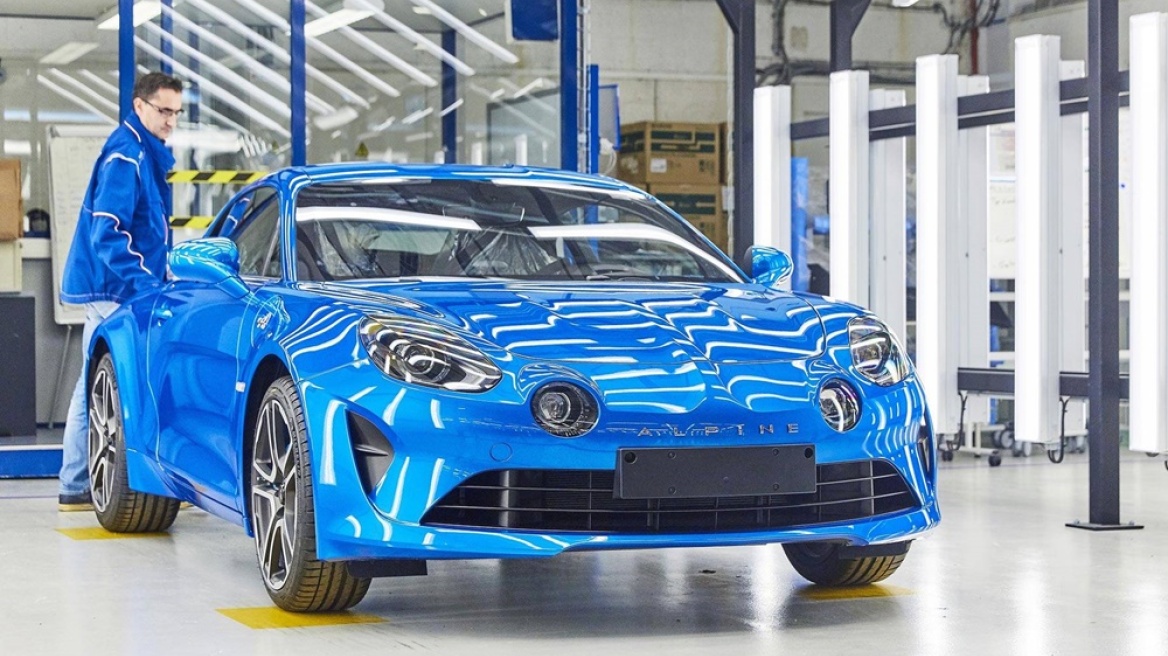 Πέρασε τη γραμμή παραγωγής η Alpine A110