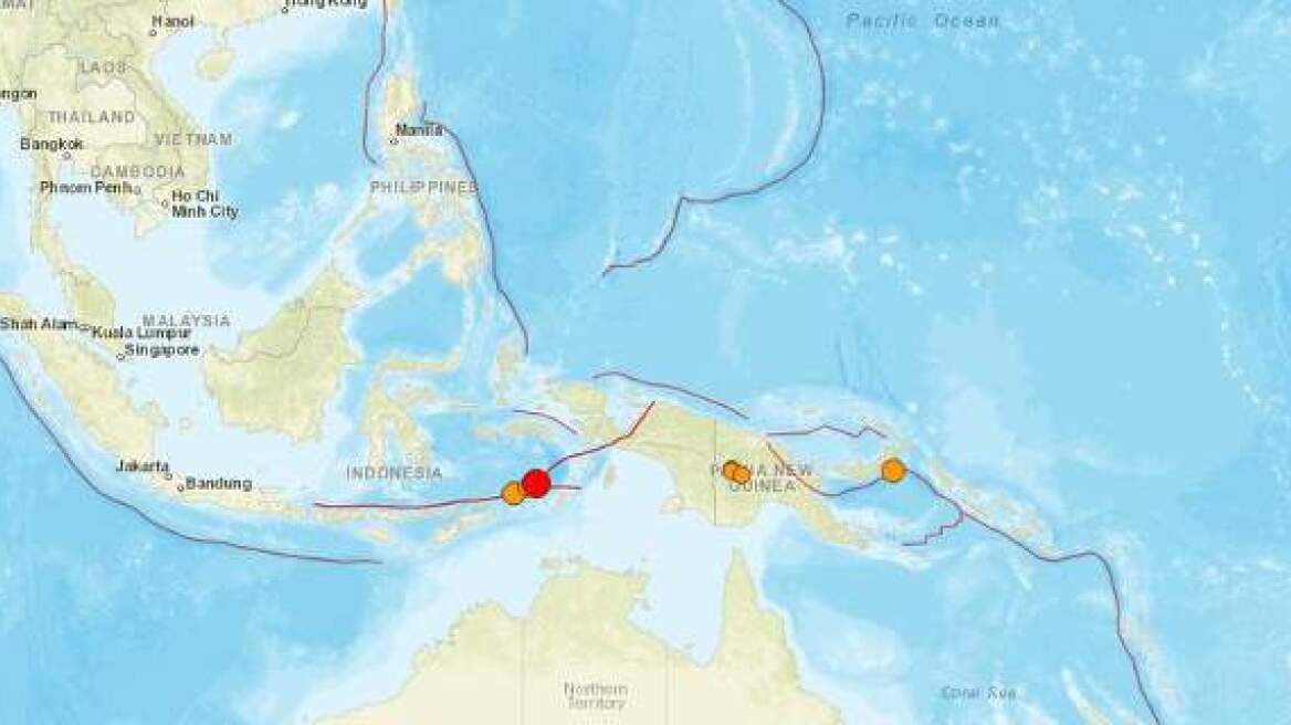 Ινδονησία: Σεισμός 6,4 Ρίχτερ στα νησιά Τανινμπάρ