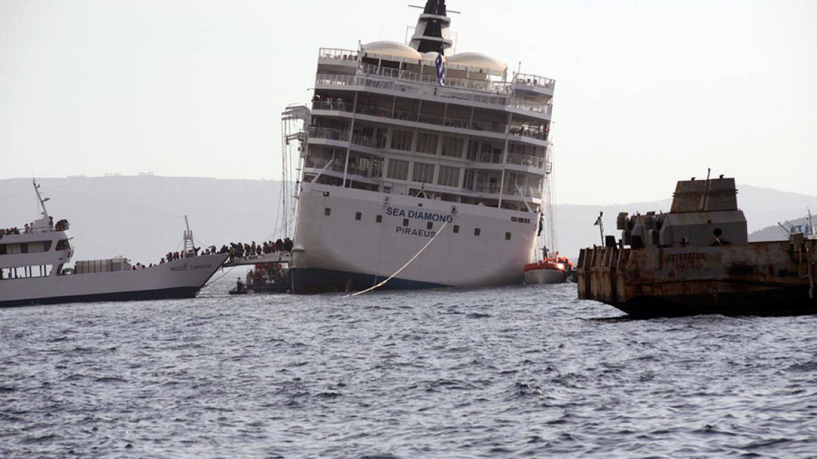 Ναυάγιο Sea Diamond: Έντεκα χρόνια μετά, εκκρεμεί ακόμα η ανέλκυση