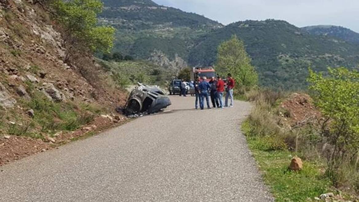 Ταυτοποιήθηκε ο απανθρακωμένος οδηγός στον Θέρμο