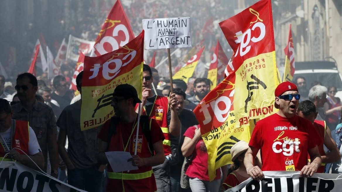 Παρίσι: Σοβαρά επεισόδια στη διαδήλωση των συνδικάτων (βίντεο)