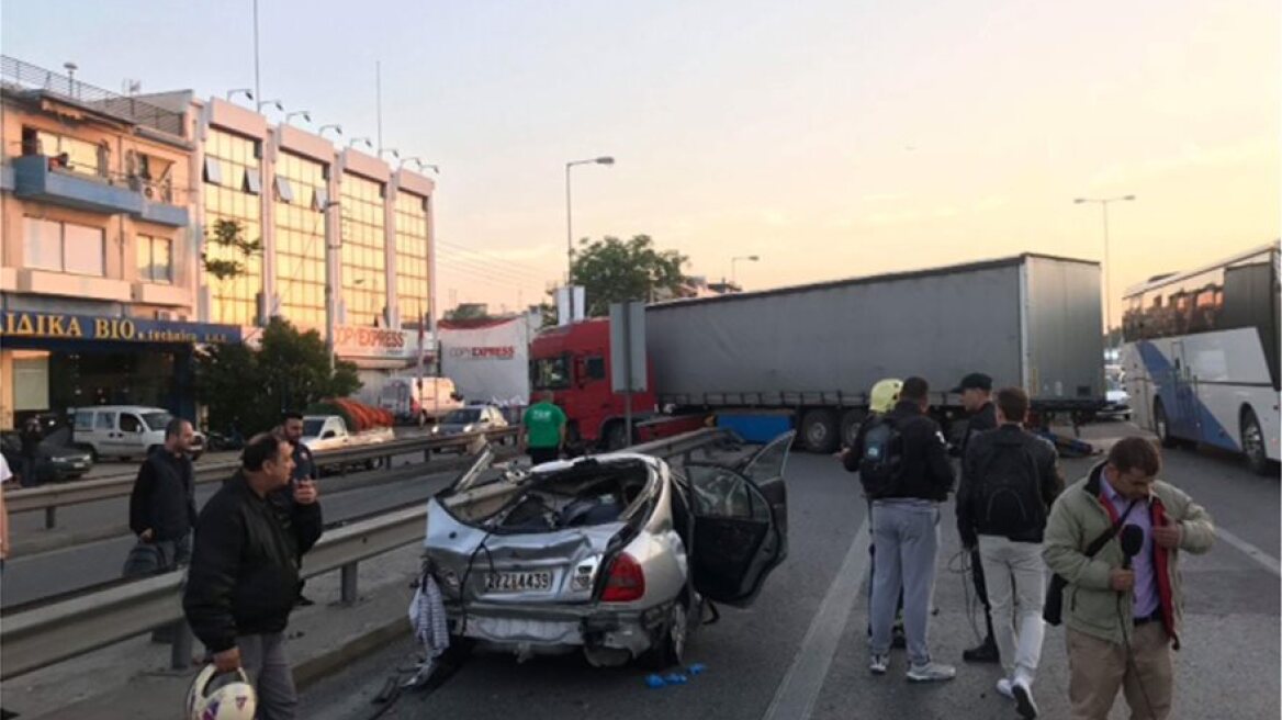 Τραγωδία στον Κηφισό: Παραποιημένες οι πινακίδες της νταλίκας