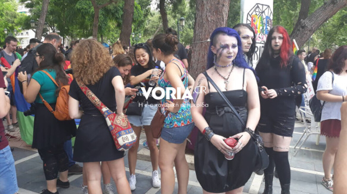 Ένταση λίγο πριν τη λήξη του πολύχρωμου Thessaloniki Pride