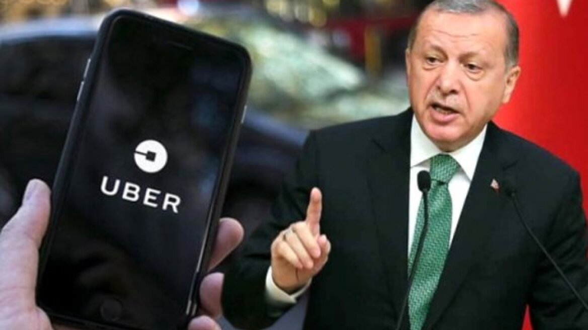 «Πόλεμο» κήρυξε ο Ερντογάν στην Uber