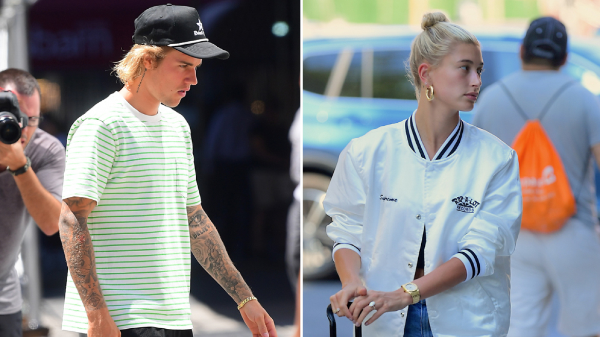 Justin Bieber- Hailey Baldwin: Νέες εικόνες του αρραβωνιασμένου ζευγαριού 