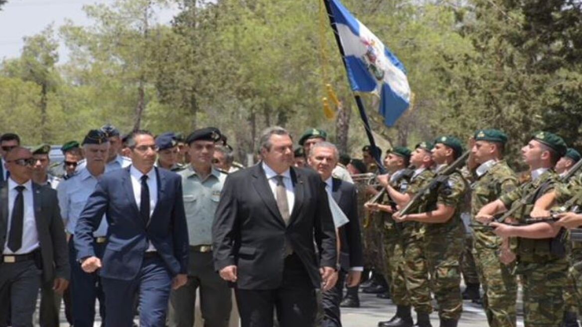 Καμμένος από Λευκωσία: Η Τουρκία εξακολουθεί να δολοφονεί και να κρατά ομήρους