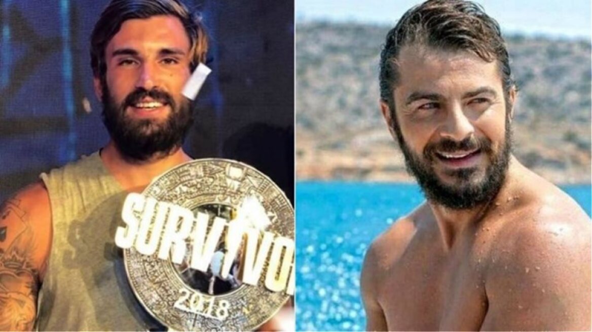 Οι δύο νικητές του Survivor ποζάρουν μαζί  