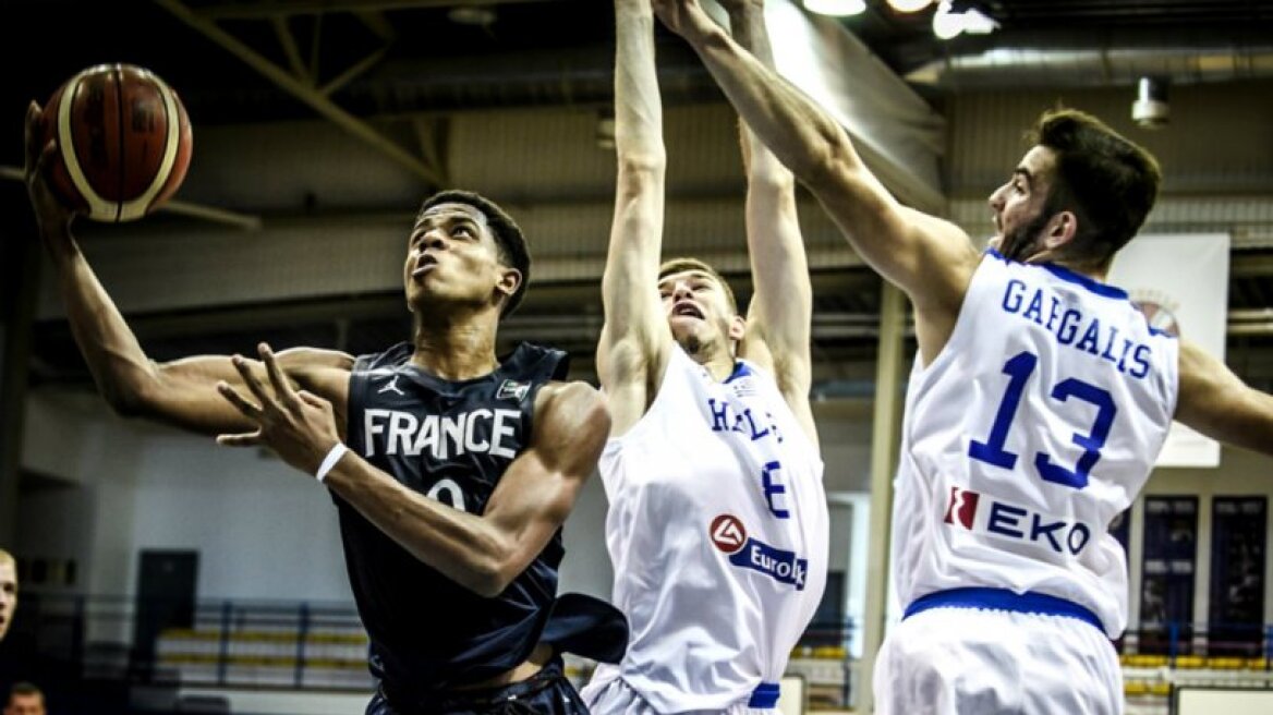 Eurobasket U18: Η Γαλλία «λύγισε» την Εθνική Εφήβων με 86-81