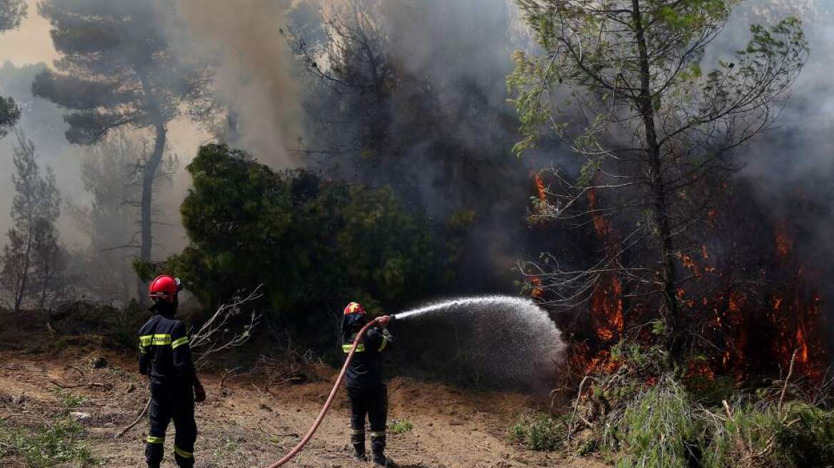 Πολύ υψηλός κίνδυνος πυρκαγιάς και σήμερα Κυριακή