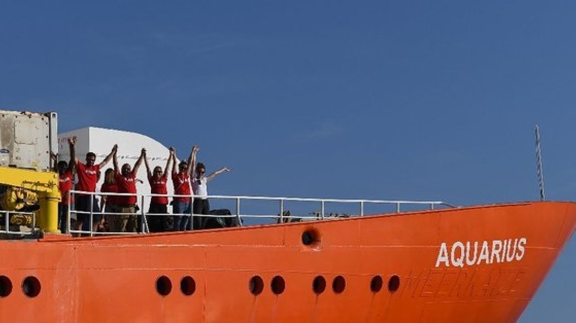 Μάλτα: Πράσινο φως για να αγκυροβολήσει το Aquarius με τους 141 πρόσφυγες 