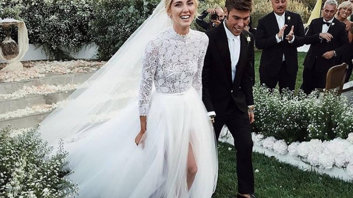 Chiara Ferragni: Παντρεύτηκε τον αγαπημένο της σε μία παραμυθένια τελετή στην Σικελία