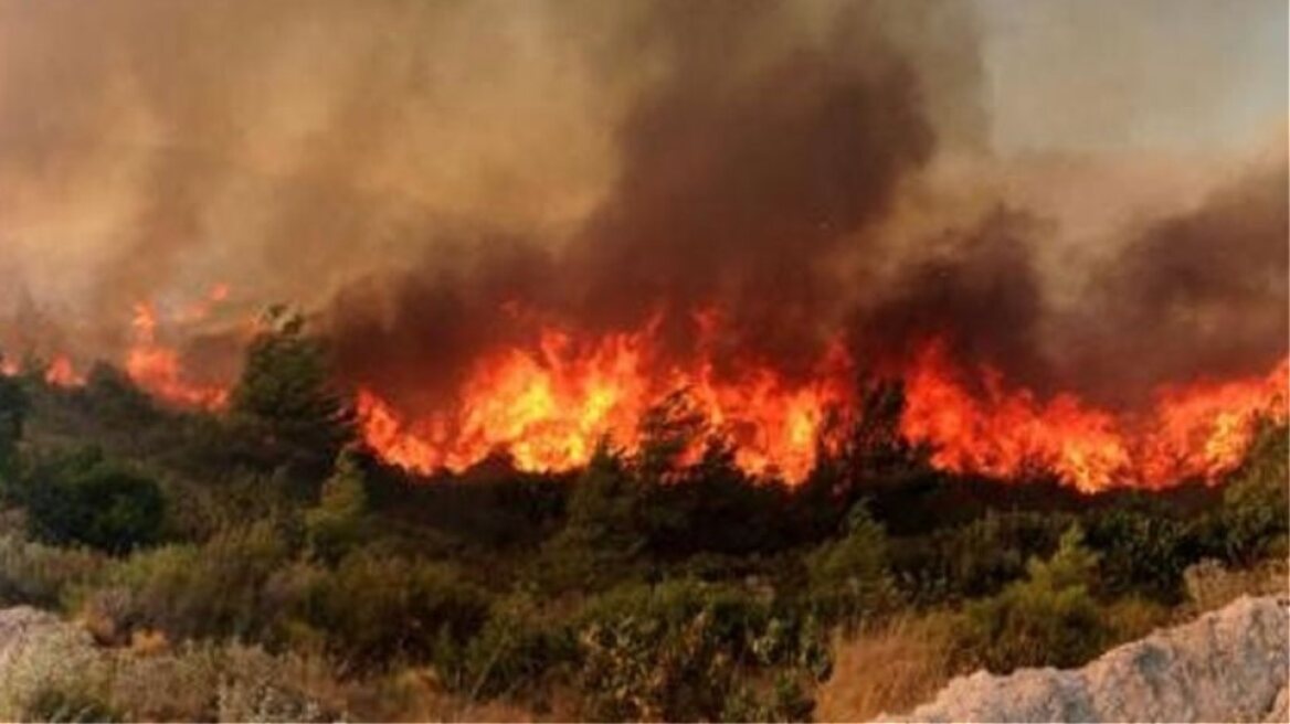 Φωτιά στην Καστοριά