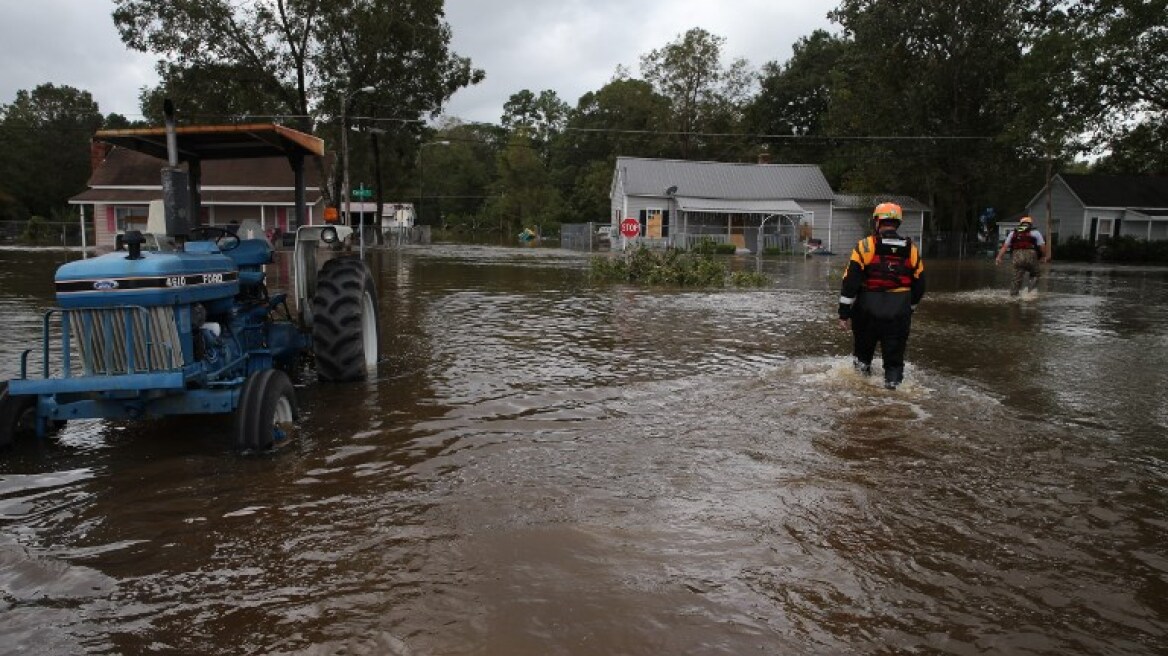 Τυφώνας Florence: Στους 19 οι νεκροί - Κίνδυνος για 40 εκατ. ανθρώπους από τις πλημμύρες