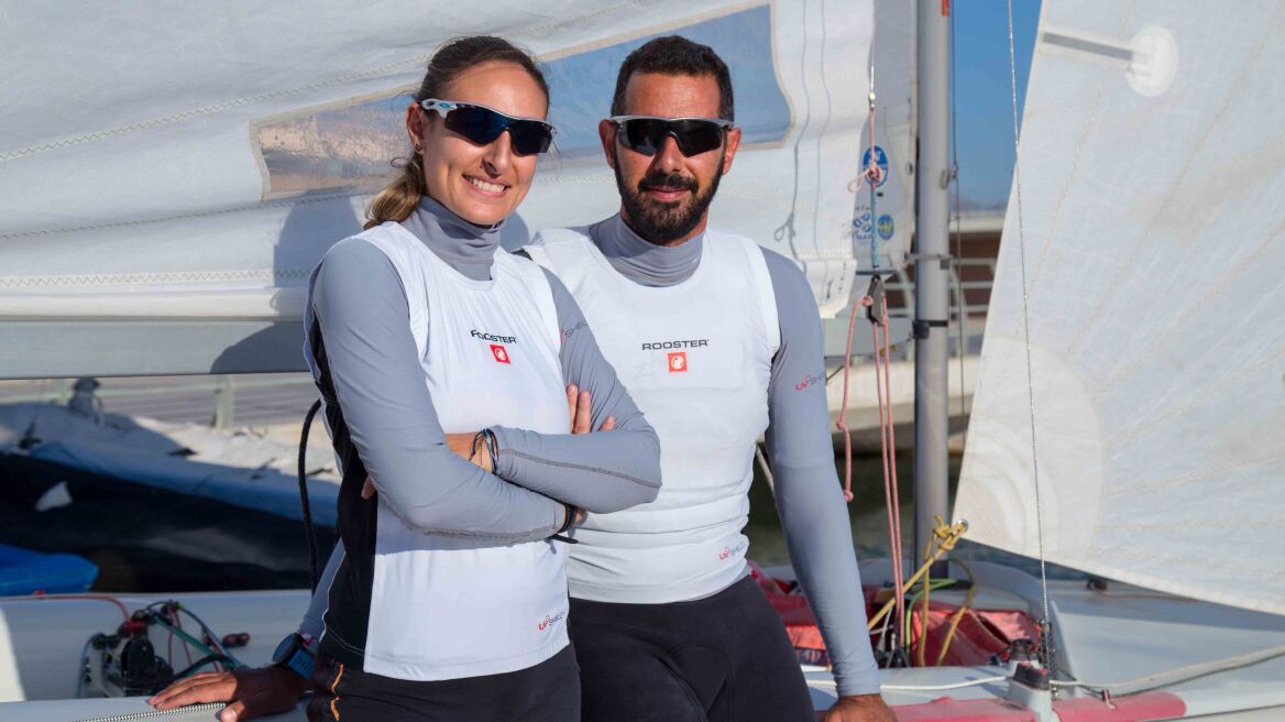 Το πρώτο μικτό ελληνικό πλήρωμα 470 στο Sailing Marathon