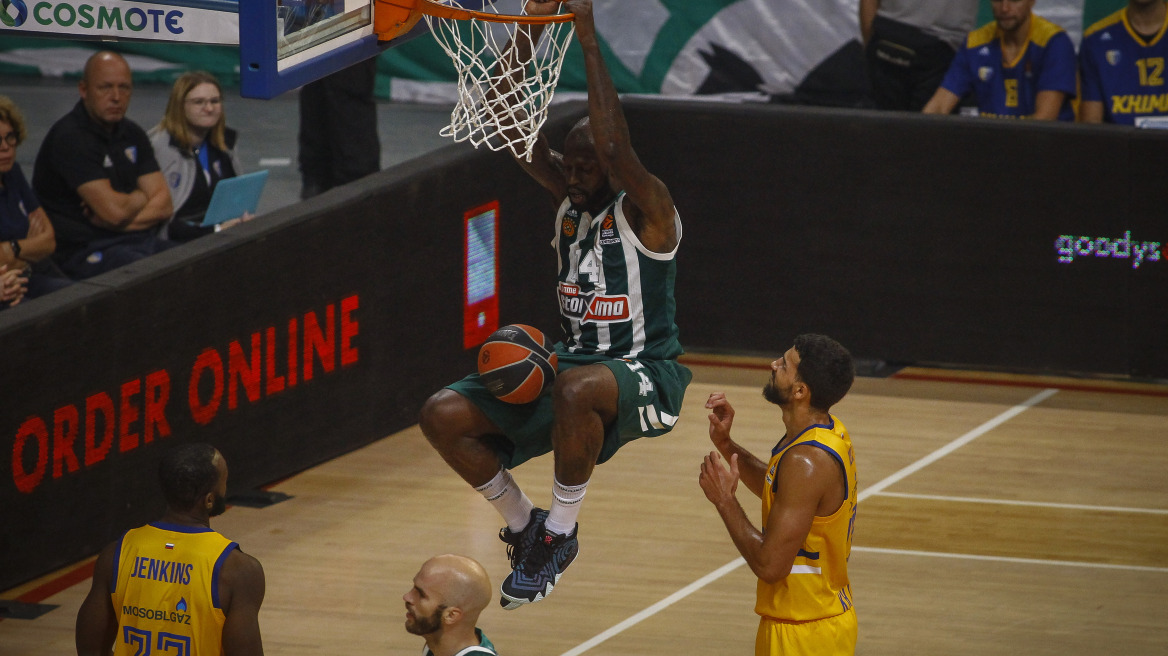 Παναθηναϊκός-Χίμκι 90-63: Σκόρπισε χαμόγελα