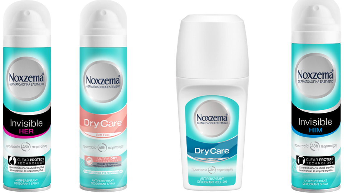 Noxzema Deodorants. Σίγουρη προστασία που σε αγκαλιάζει