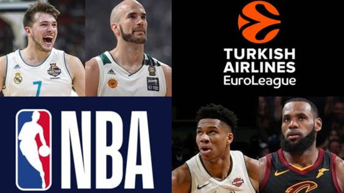 H προσομοίωση 12 κορυφαίων NBAερς της σεζόν 2017-2018 με παίκτες από την Ευρωλίγκα