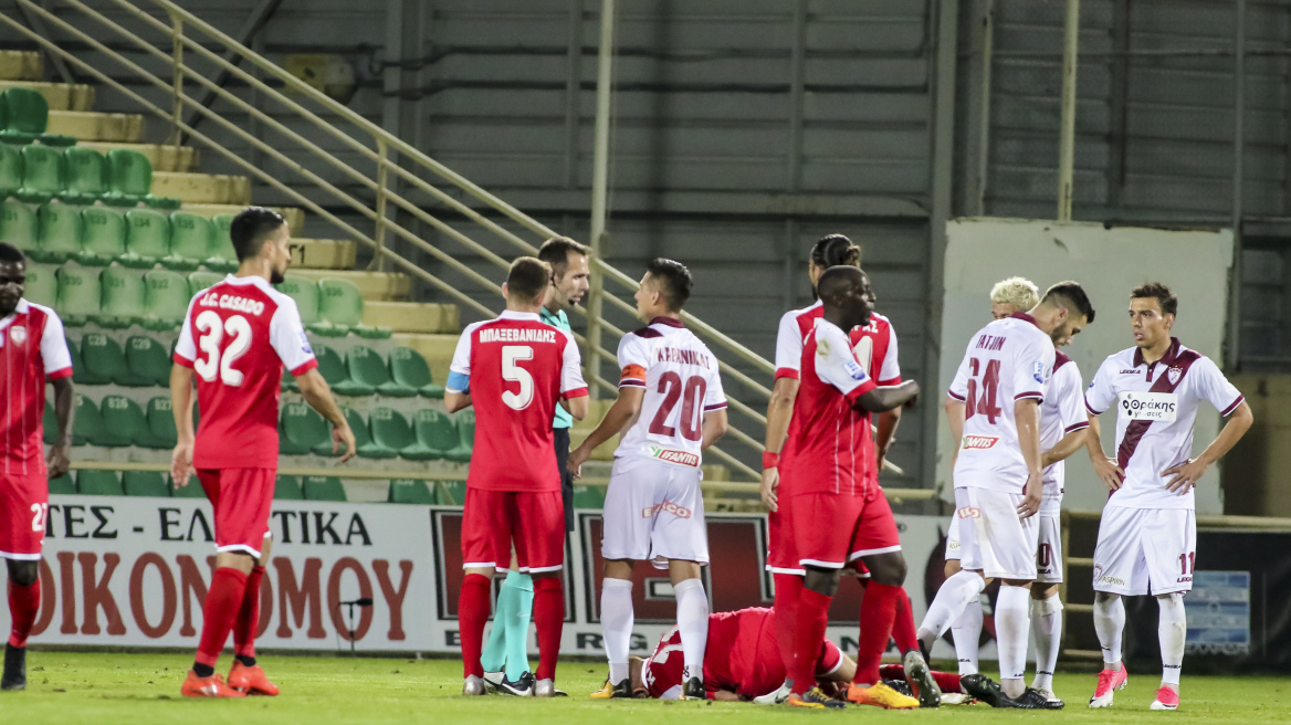 Super League, Ξάνθη-Λάρισα 1-0:  Kόκκινες και διαιτητής... άναψαν πράσινο στην Ξάνθη!