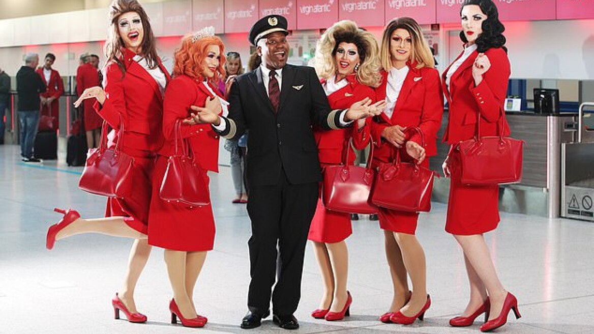 Η Virgin Atlantic ετοιμάζεται για την πρώτη πτήση με ΛΟΑΤΚΙ πλήρωμα