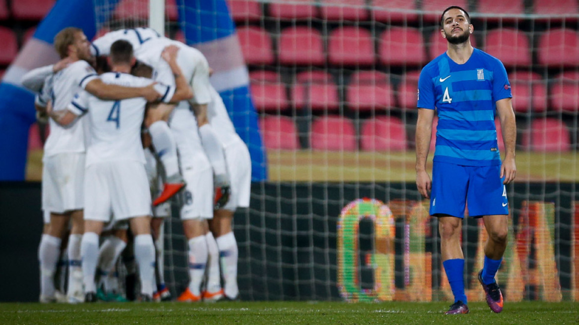 UEFA Nations League, Φινλανδία-Ελλάδα 2-0: «Ναυάγιο» στη χώρα των 1.000 λιμνών