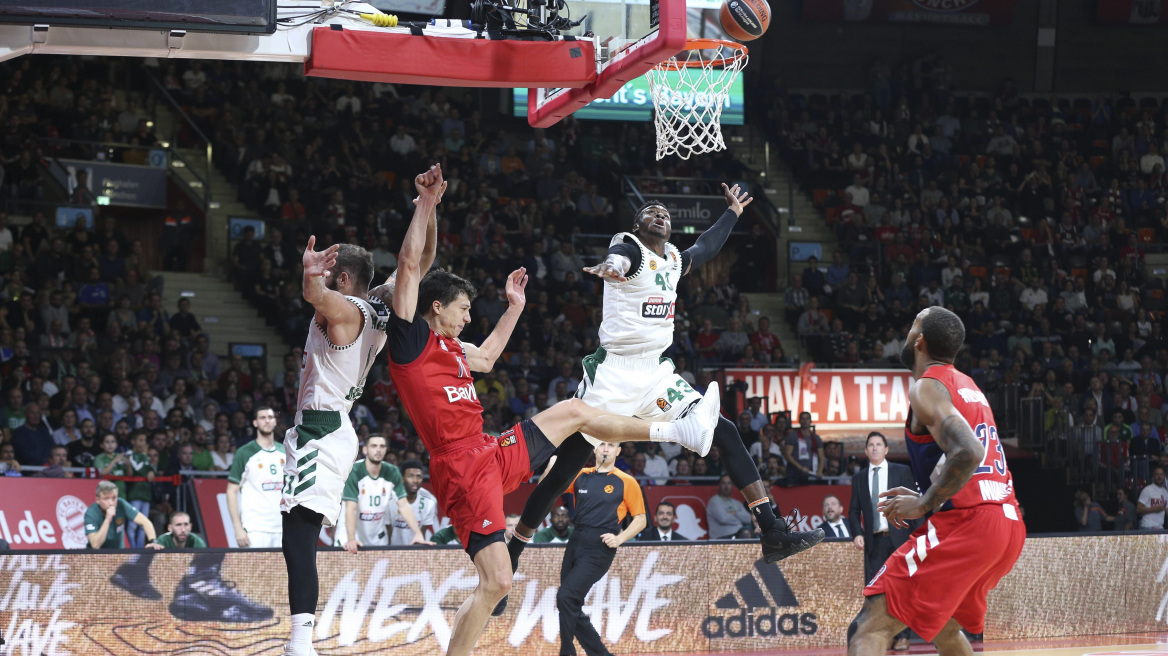 Euroleague, Μπάγερν Μονάχου-Παναθηναϊκός 80-79: Τζάμπα ήττα με μοιραίο τον Γκιστ!