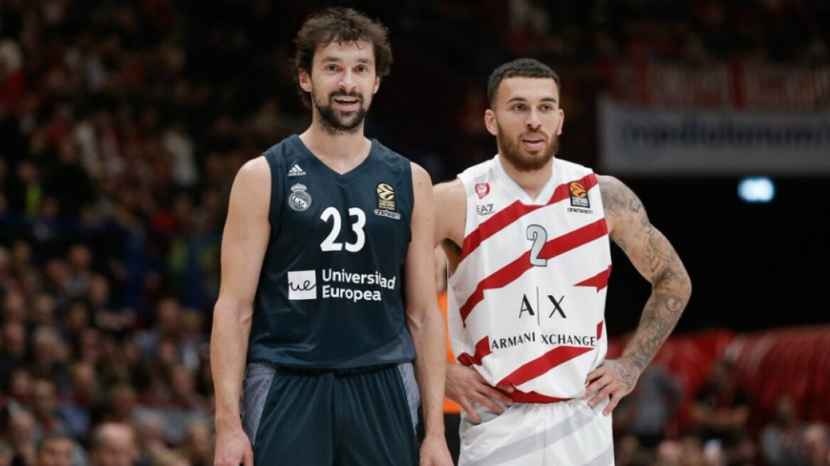 Euroleague: Αρμάνι Μιλάνο - Ρεάλ Μαδρίτης 85-91