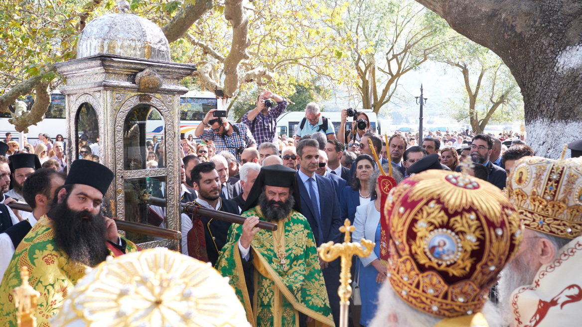 Μητσοτάκης από Κεφαλονιά: Μόνος τρόπος να μην κυρωθεί η συμφωνία των Πρεσπών είναι οι εκλογές